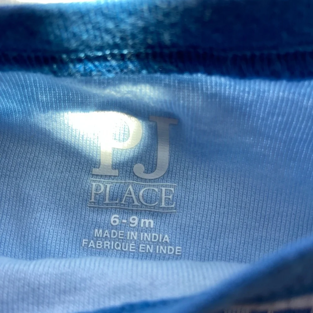 EUC Carter’s Children’s Place baby boy’s 6-9 months‎ jumper onesie pajamas pants